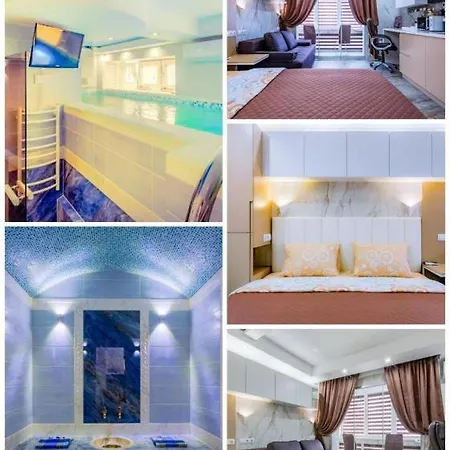 Luxury Apartment With Pool And Hammam Kyiv Exterior photo